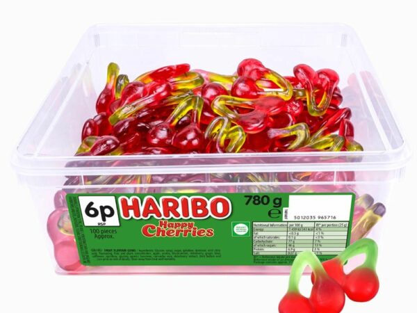 Haribo Happy Cherries 6p Tub 780g