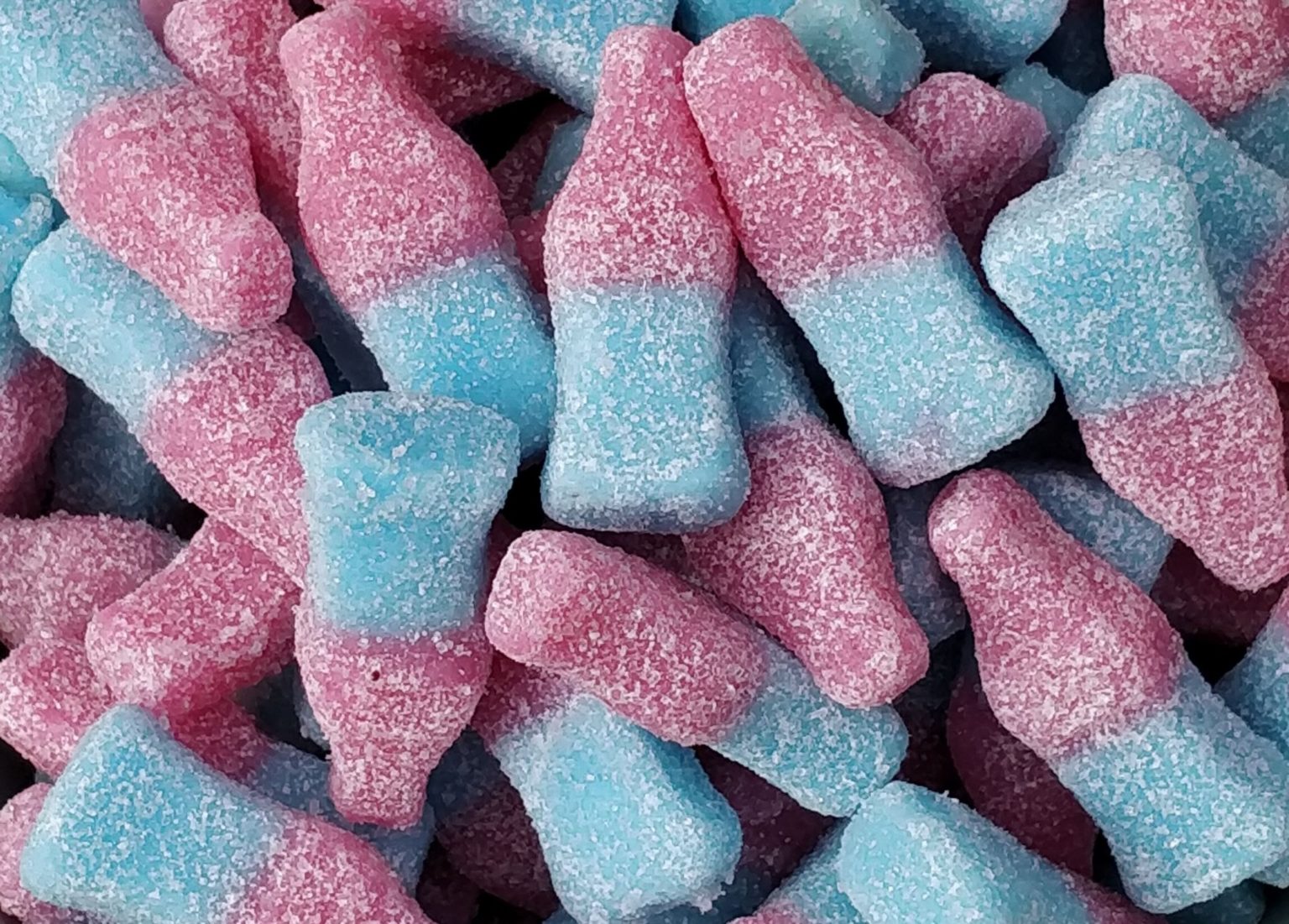 Fizzy Bubblegum Bottles 3kg Bag | Sweets Shop UK