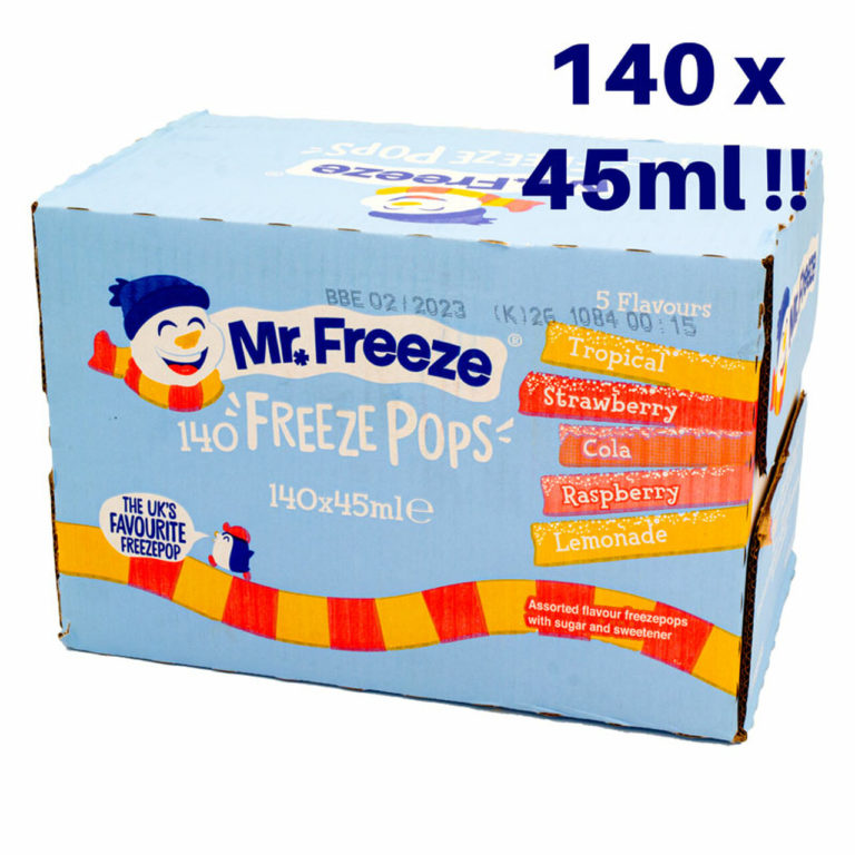 Mr freeze ice pops wholesale