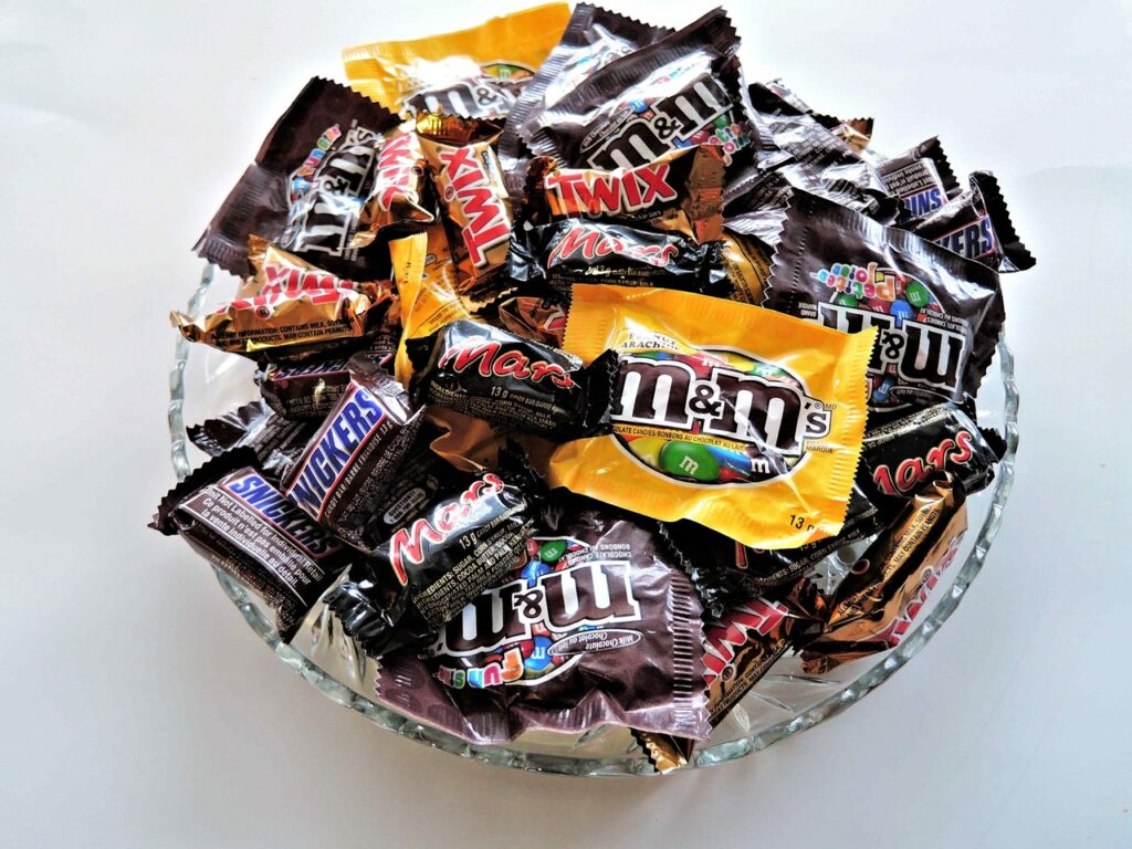 bowl of chocolates